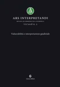 Copertina di 'Ars interpretandi (2018)'