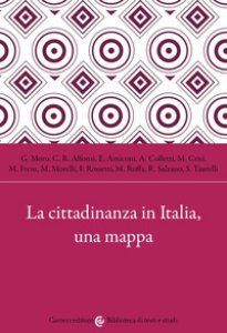Copertina di 'La cittadinanza in Italia, una mappa'