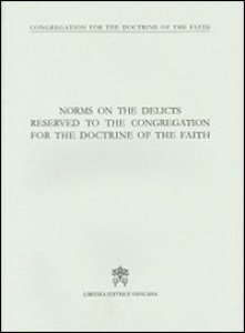 Copertina di 'Norms on the delicts reserved to the congregation for the doctrine of the faith'