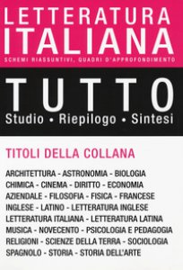Copertina di 'Tutto letteratura italiana'