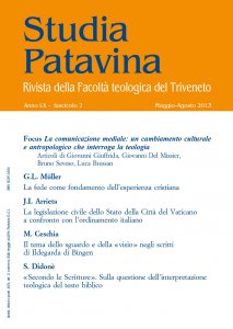 Studia Patavina 2013/2
