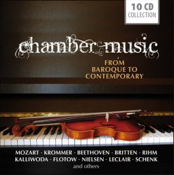 Copertina di 'Chamber music - From baroque to contemporary music'