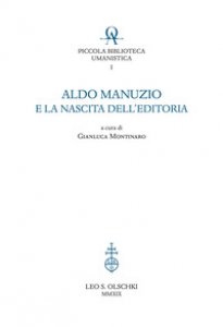 Copertina di 'Aldo Manuzio e la nascita dell'editoria'