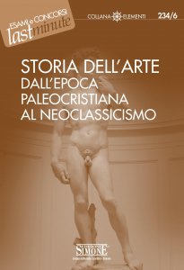 Copertina di 'Storia dell'arte dall'epoca Paleocristiana al Neoclassicismo'