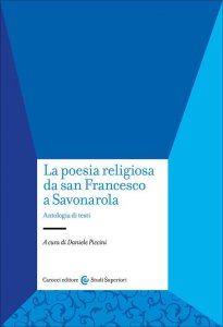 Copertina di 'La poesia religiosa da san Francesco a Savonarola'