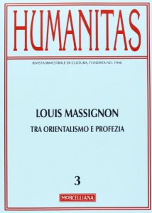 Copertina di 'Humanitas. 3/2013: Louis Massignon. Tra orientalismo e profezia'