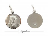 Immagine di 'Medaglia Madonna Addolorata in argento 925 - 1,6 cm'