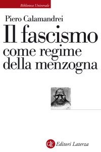 Copertina di 'Il fascismo come regime della menzogna'
