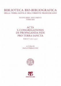 Copertina di 'Acta S. Congregationis de Propaganda Fide pro Terra Sancta (parte V)'