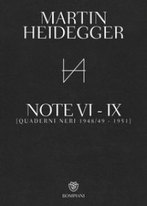 Copertina di 'Quaderni neri 1948/49-1951. Note VI-IX'