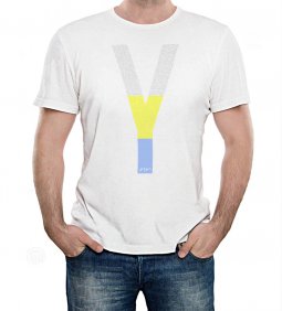 Copertina di 'T-shirt Yeshua policroma con scritte - taglia S - uomo'
