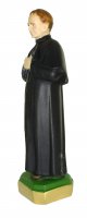 Immagine di 'Statua San Giovanni Bosco in gesso dipinta a mano - 17 cm'