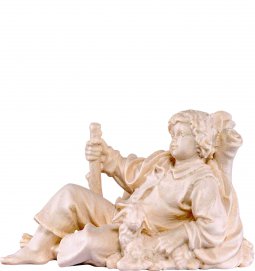 Copertina di 'Fanciullo sdraiato H.K. - Demetz - Deur - Statua in legno dipinta a mano. Altezza pari a 11 cm.'