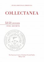 Collectanea 52-53 (2019-2020). Studia-documenta
