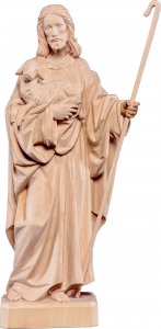 Copertina di 'Ges buon pastore senza pecore - Demetz - Deur - Statua in legno dipinta a mano. Altezza pari a 40 cm.'