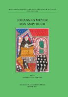 Johannes Meyer. Das Amptbuch. - Meyer Johannes