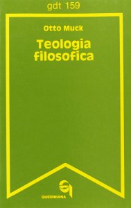 Copertina di 'Teologia filosofica (gdt 159)'