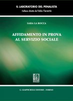 Affidamento in prova al servizio sociale - Sara La Rocca