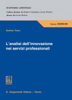 L'analisi dell'innovazione nei servizi professionali - Andrea Tomo