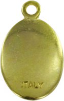 Immagine di 'Medaglia San Giuda Taddeo in metallo dorato e resina - 2,5 cm'
