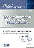 Approfondimenti per il concorso in Magistratura n. 3/2015 - Roberto Giovagnoli