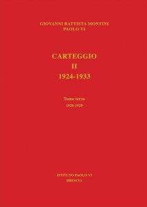 Copertina di 'Carteggio 1924-1933 vol.2.3'