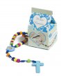 Scatolina "Il mio rosario" con coroncina per bambini