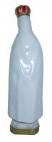 Immagine di 'Statua Madonna di Ftima in gesso madreperlato dipinta a mano - 36 cm circa'