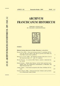 Copertina di 'La dicesis de Nueva Cceres (Filipinas) en 1655 segn un informe de su obispo electo fray Antonio de San Gregorio, OFM (pp. 347-370)'