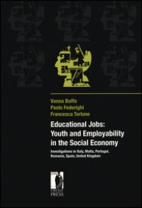 Copertina di 'Educational jobs. Youth and employability in the social economy'