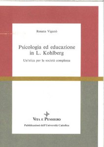 Copertina di 'Psicologia ed educazione in L. Kohlberg'