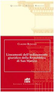 Copertina di 'Lineamenti dell'ordinamento giuridico della Repubblica di San Marino'