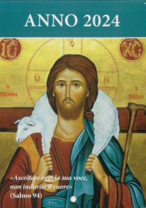 Copertina di 'Ascoltate oggi la sua voce. Calendario liturgico 2024. Icona del Buon Pastore'
