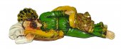 Statua di San Giuseppe dormiente da 20 cm in confezione regalo con segnalibro in IT/EN/ES