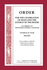 Copertina di 'Order for the celebration of Mass and the Liturgy of the Hours according to the Roman General Calendar. Liturgical Year 2022-2023'