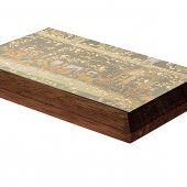 Immagine di 'Icona in legno massello "Ultima Cena" - dimensioni 15x10 cm'