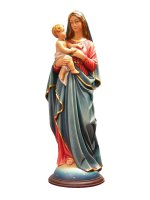 Statua in fibra di vetro "Maria ed il Bambino" - altezza 75 cm