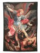 Arazzo sacro "San Michele Arcangelo" - dimensioni 49x33 cm - Guido Reni