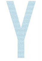 Immagine di 'T-shirt Yeshua azzurra con scritte - taglia S - donna'