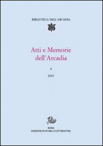 Copertina di 'Atti e memorie dell'Arcadia (2015)'