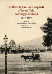 Copertina di 'Lettere di Paolina Leopardi a Teresa Teja dai viaggi in Italia (1859-1869)'