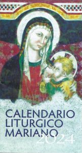 Copertina di 'Calendario liturgico mariano 2024'