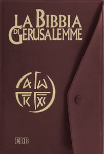 Copertina di 'La Bibbia di Gerusalemme (copertina in plastica con bottone)'