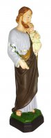 Immagine di 'Statua da esterno di San Giuseppe in materiale infrangibile, dipinta a mano, da 60 cm'