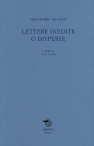 Copertina di 'Lettere inedite o disperse'