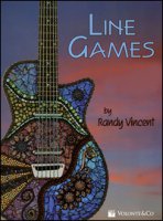 Line games. Uno studio approfondito sull'improvvisazione a note singole per chitarra - Randy Vincent