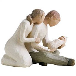Copertina di 'Statua in resina "Vita nuova" - altezza 11 cm'