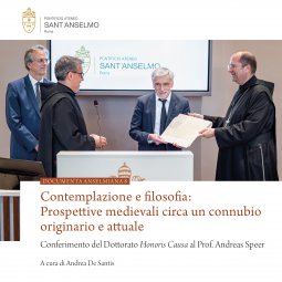Copertina di 'Contemplazione e filosofia: Prospettive medievali circa un connubio originario e attuale'