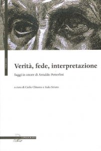 Copertina di 'Verit, fede, interpretazione. Saggi in onore di Arnaldo Petterlini'