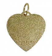 Immagine di 'Medaglia cuore con resina Madonna Miracolosa'